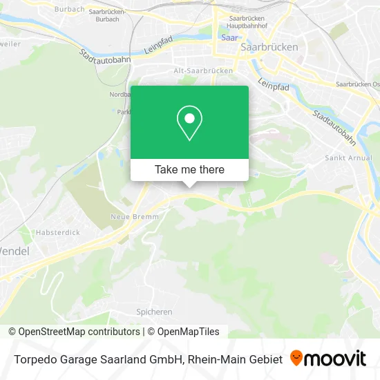 Карта Torpedo Garage Saarland GmbH