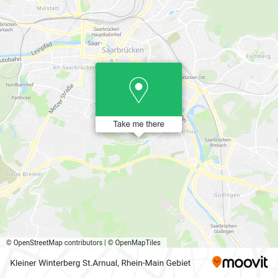 Карта Kleiner Winterberg St.Arnual