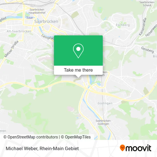 Карта Michael Weber