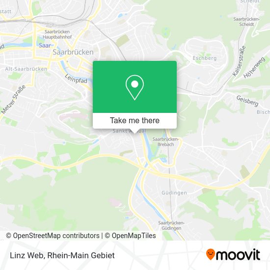Карта Linz Web