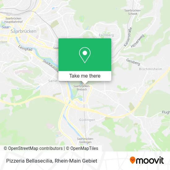 Карта Pizzeria Bellasecilia