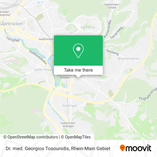 Карта Dr. med. Georgios Tosounidis