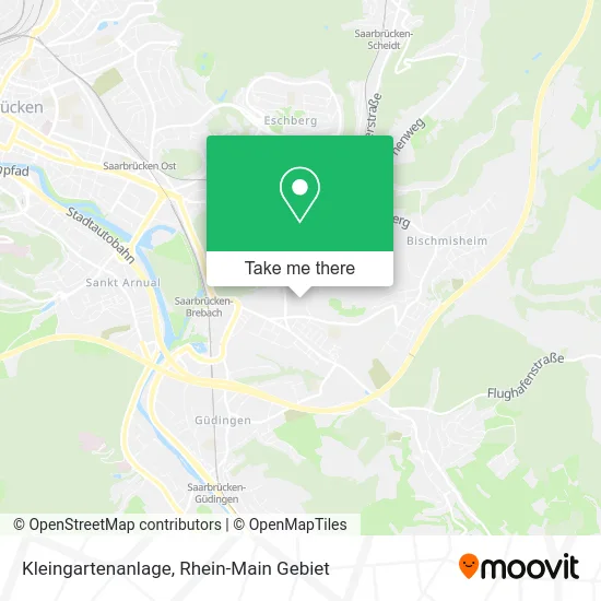 Карта Kleingartenanlage