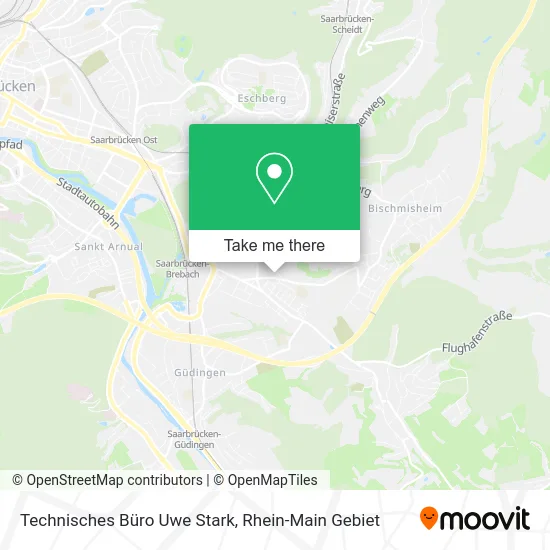 Карта Technisches Büro Uwe Stark