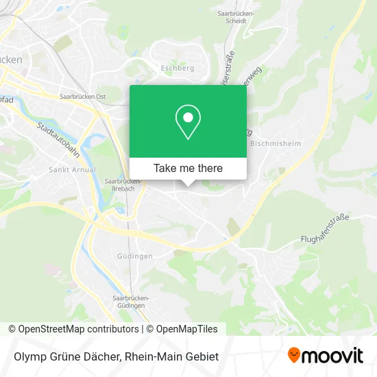 Карта Olymp Grüne Dächer