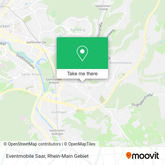 Карта Eventmobile Saar