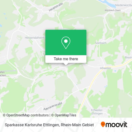 Карта Sparkasse Karlsruhe Ettlingen