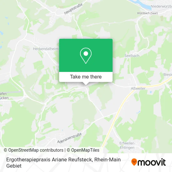 Карта Ergotherapiepraxis Ariane Reufsteck