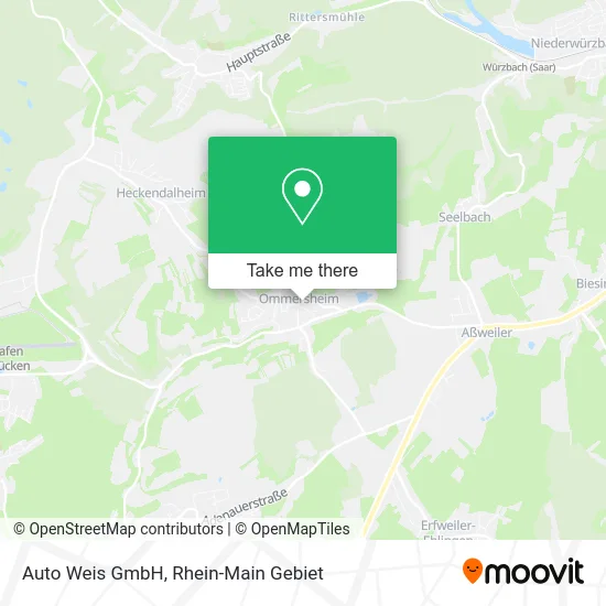 Карта Auto Weis GmbH