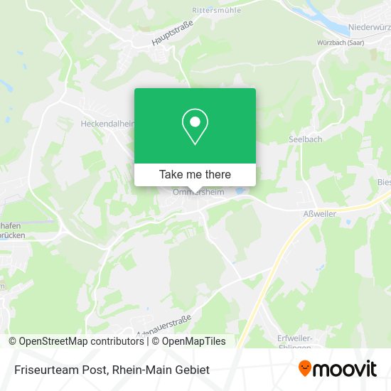Карта Friseurteam Post