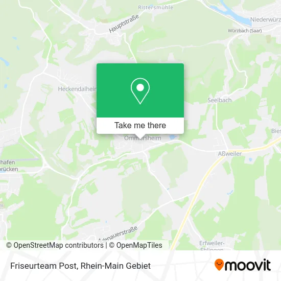 Карта Friseurteam Post