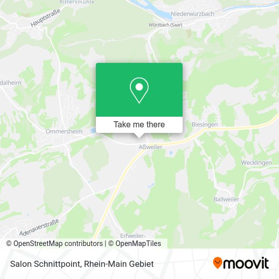 Карта Salon Schnittpoint