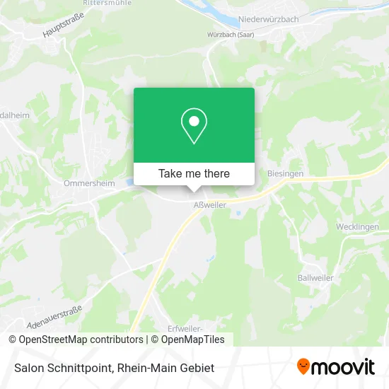 Карта Salon Schnittpoint