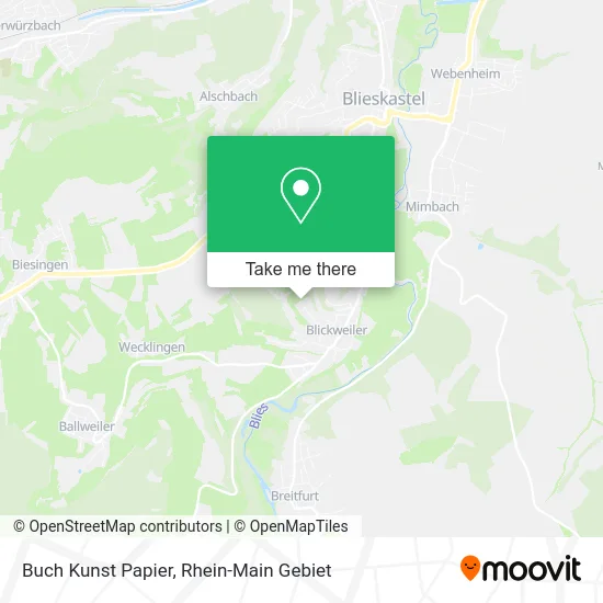 Карта Buch Kunst Papier