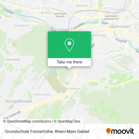 Карта Grundschule Folsterhöhe