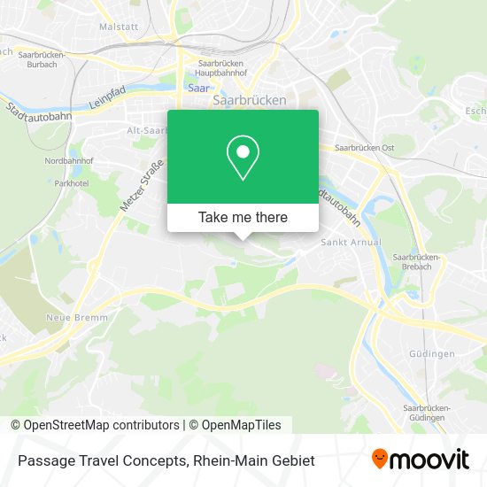 Карта Passage Travel Concepts