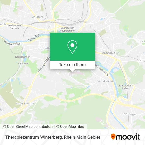 Карта Therapiezentrum Winterberg