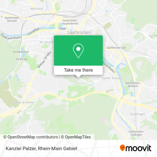 Карта Kanzlei Palzer