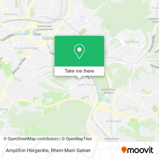 Карта Amplifon Hörgeräte
