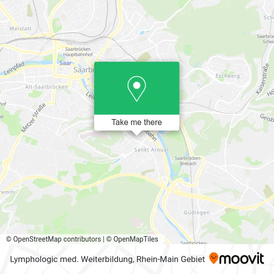 Карта Lymphologic med. Weiterbildung