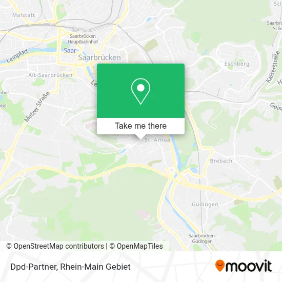 Dpd-Partner map