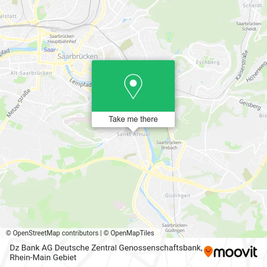 Карта Dz Bank AG Deutsche Zentral Genossenschaftsbank