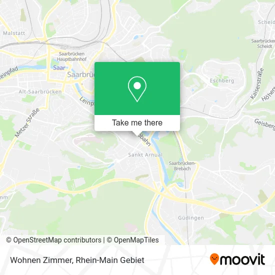 Карта Wohnen Zimmer