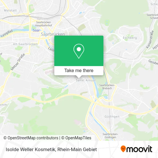 Карта Isolde Weller Kosmetik