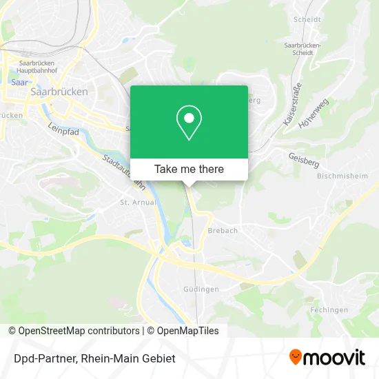 Dpd-Partner map