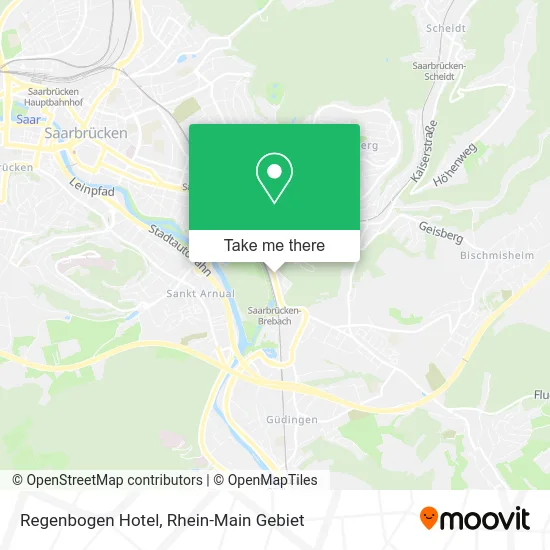 Карта Regenbogen Hotel