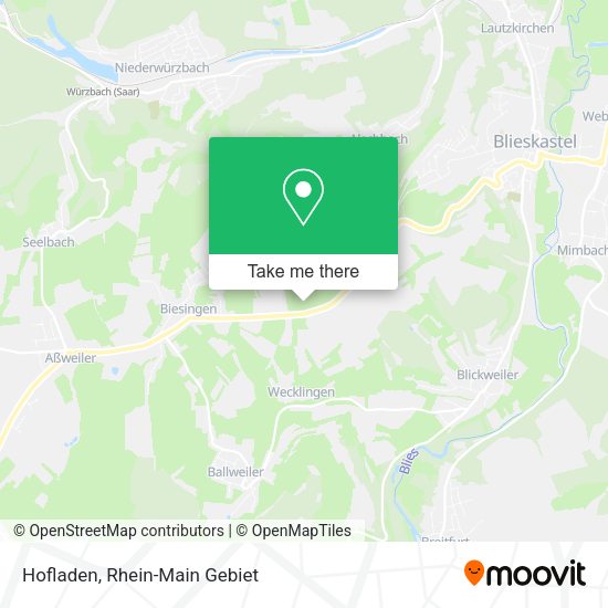 Карта Hofladen