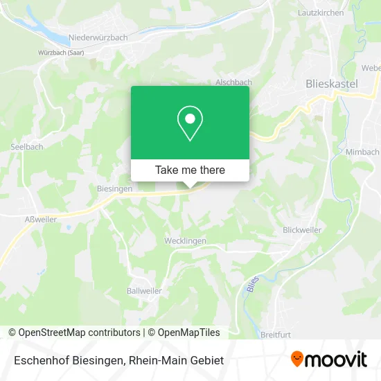 Карта Eschenhof Biesingen