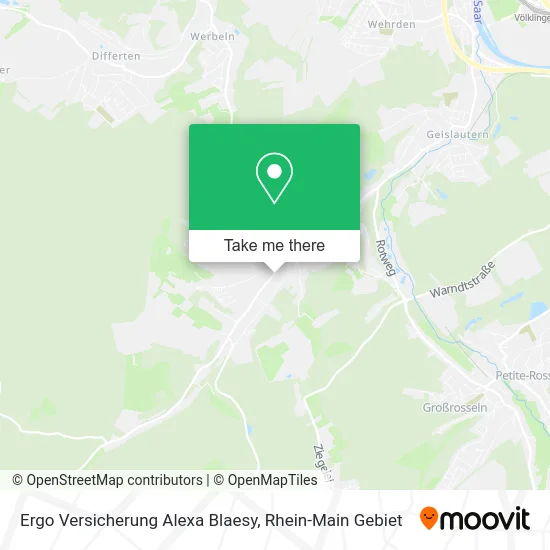 Карта Ergo Versicherung Alexa Blaesy