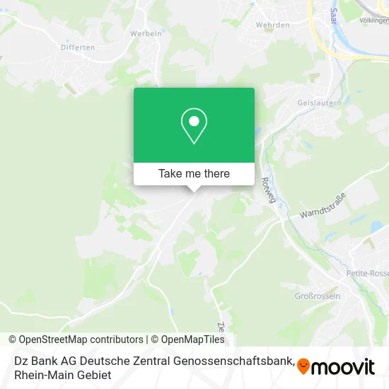 Карта Dz Bank AG Deutsche Zentral Genossenschaftsbank