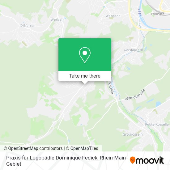 Карта Praxis für Logopädie Dominique Fedick