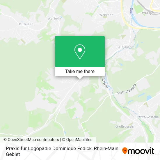 Карта Praxis für Logopädie Dominique Fedick