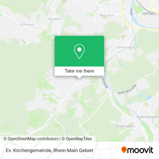 Карта Ev. Kirchengemeinde
