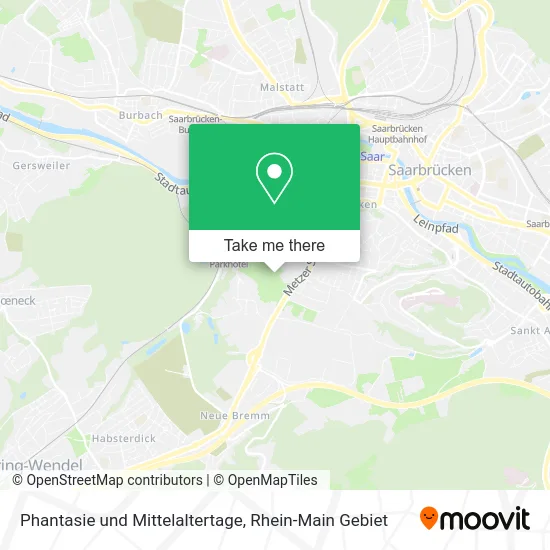 Карта Phantasie und Mittelaltertage