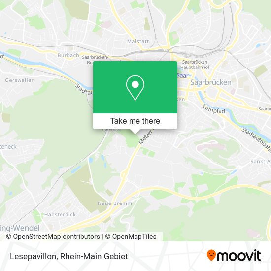 Карта Lesepavillon