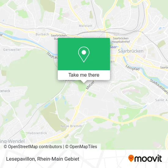 Карта Lesepavillon