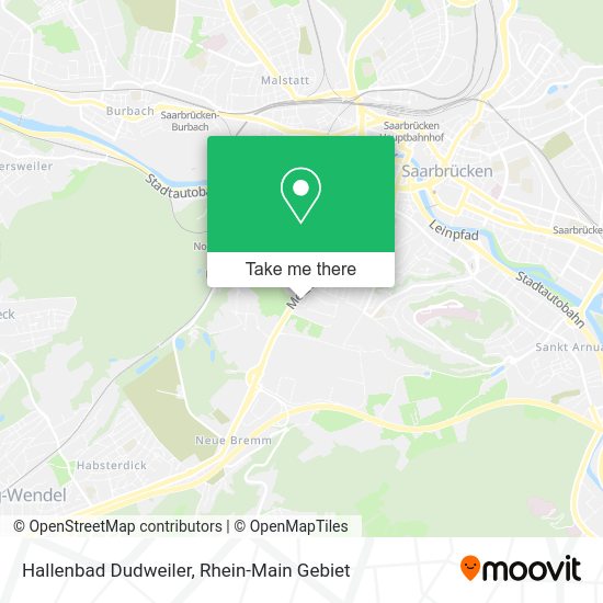 Карта Hallenbad Dudweiler