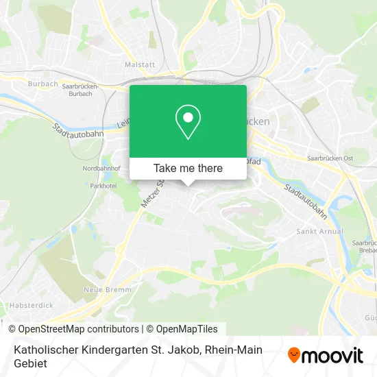 Карта Katholischer Kindergarten St. Jakob