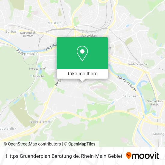 Карта Https Gruenderplan Beratung de