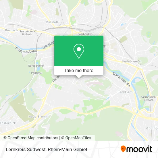 Карта Lernkreis Südwest