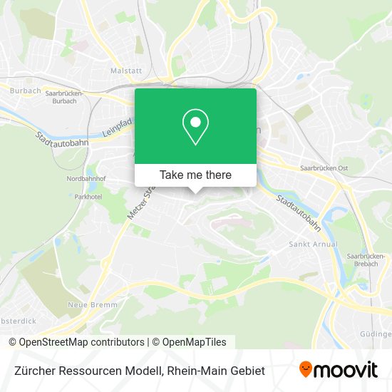 Карта Zürcher Ressourcen Modell