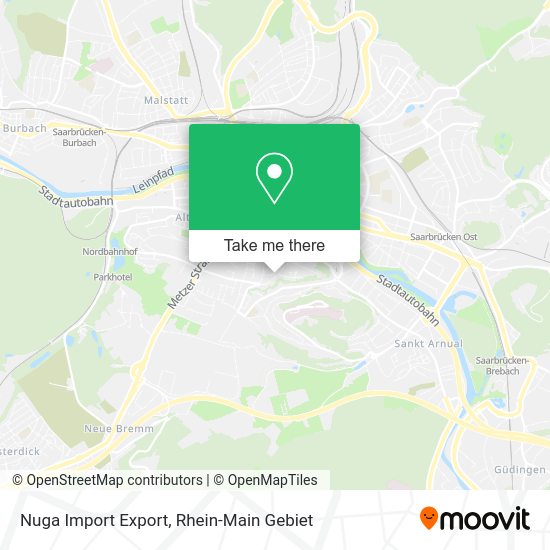 Карта Nuga Import Export