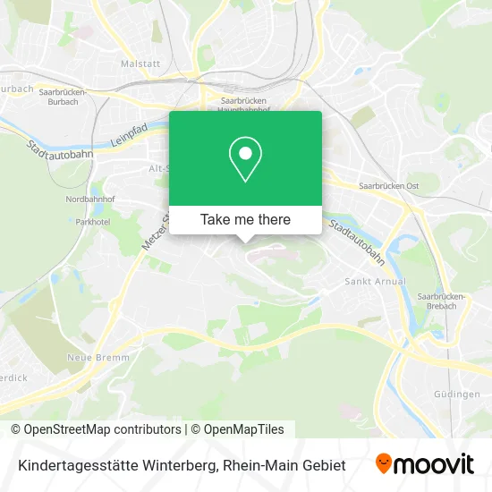 Карта Kindertagesstätte Winterberg