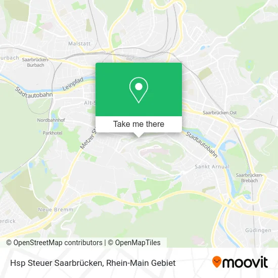 Карта Hsp Steuer Saarbrücken