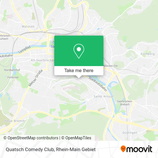 Карта Quatsch Comedy Club