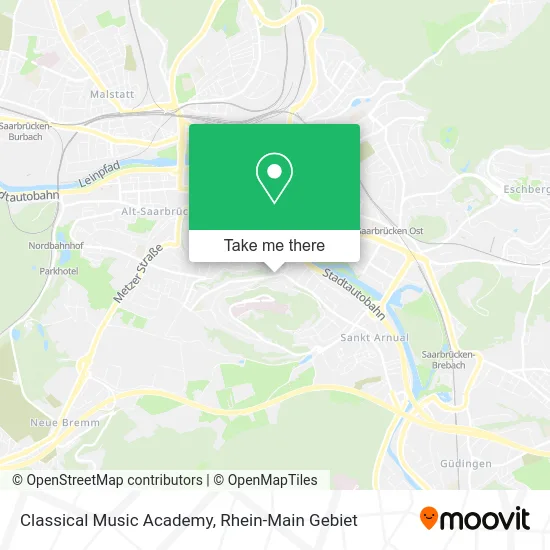 Карта Classical Music Academy